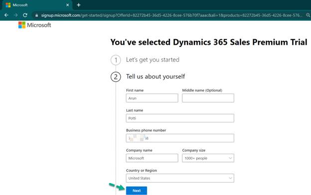 How To Create Microsoft Dynamics 365 CE Online 30 Days Trial Version
